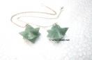 Green Aventurine Merkaba Pendulum